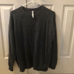 Athleta Splatter paint Sweatshirt